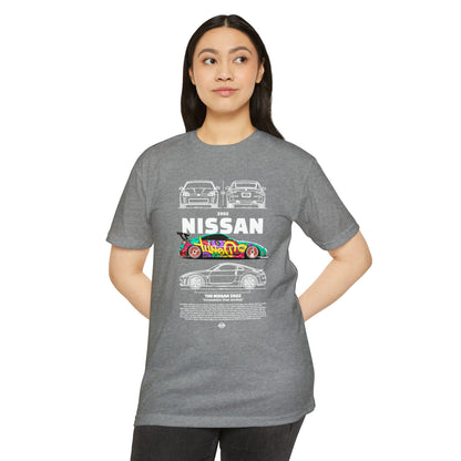 Vintage Nissan 350Z Unisex T-Shirt | Automotive Racing Graphic Tee - CreativeRino