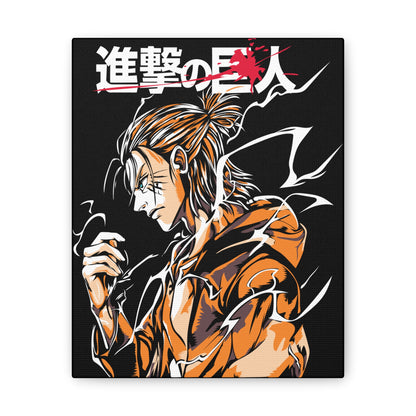 Anime Art Canvas Print - Attack on Titan Inspired - CreativeRino
