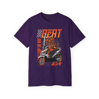 Honda Beat Motorcycle Tee - Unisex Ultra Cotton T-shirt with Cool Graphic Design - CreativeRino