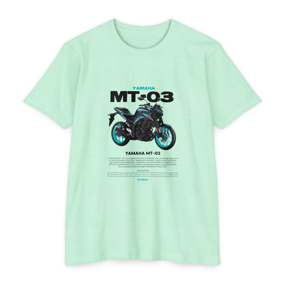 Yamaha MT-03 Unisex Jersey T-Shirt | Motorcycle Enthusiast Apparel - CreativeRino