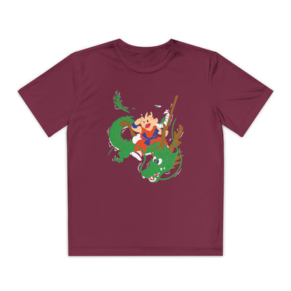 Dragon Ball Youth Tee - Fun and Adventurous Graphic Anime T-shirt for Kids - CreativeRino