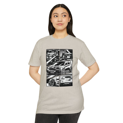 Stylish Car Enthusiast T-Shirt - Unisex CVC Jersey Design - CreativeRino