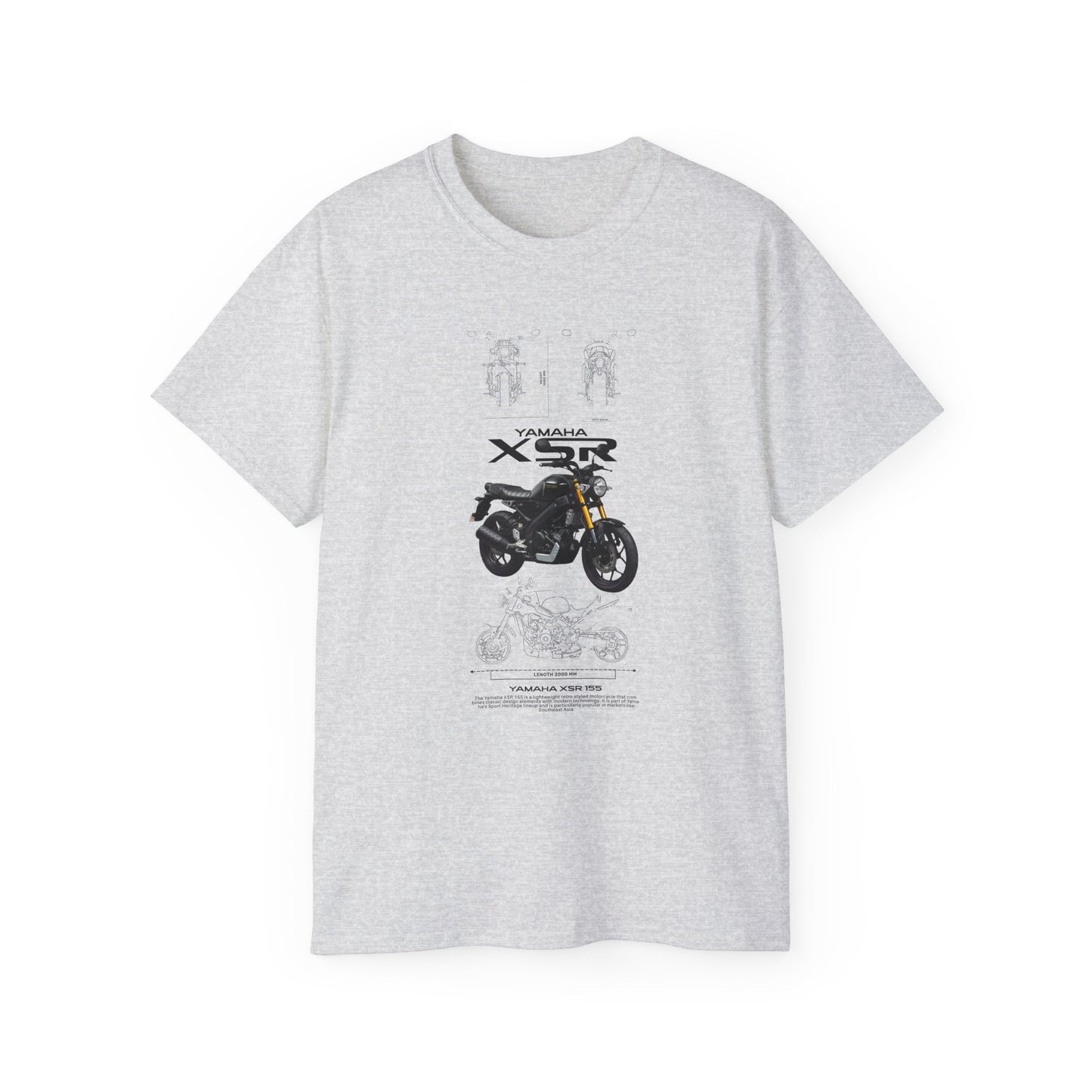 Yamaha XSR Motorcycle Tee - Unisex Ultra Cotton T-Shirt - CreativeRino