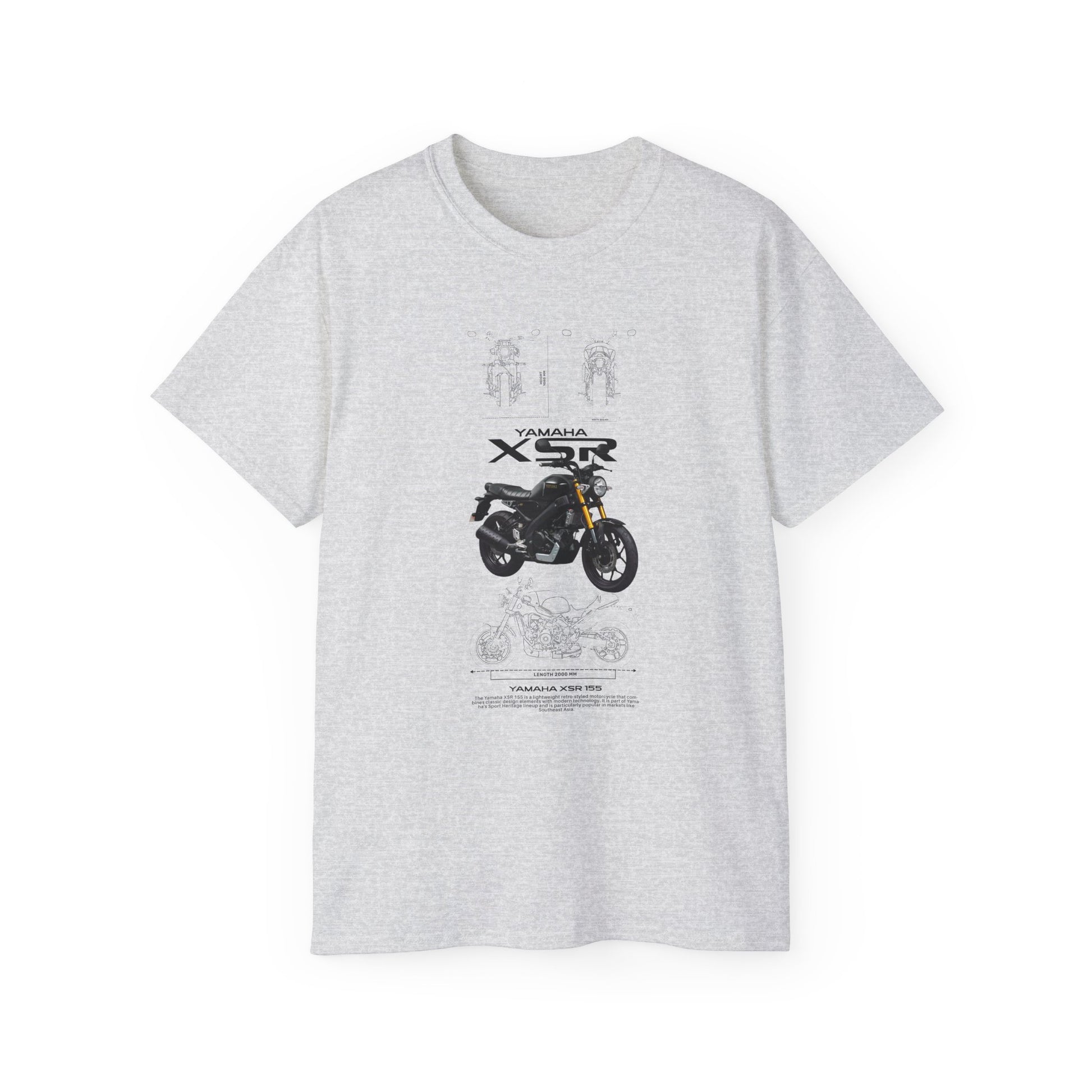 Yamaha XSR Motorcycle Tee - Unisex Ultra Cotton T-Shirt - CreativeRino