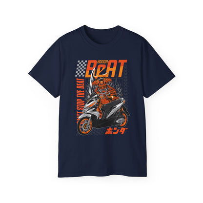 Honda Beat Motorcycle Tee - Unisex Ultra Cotton T-shirt with Cool Graphic Design - CreativeRino