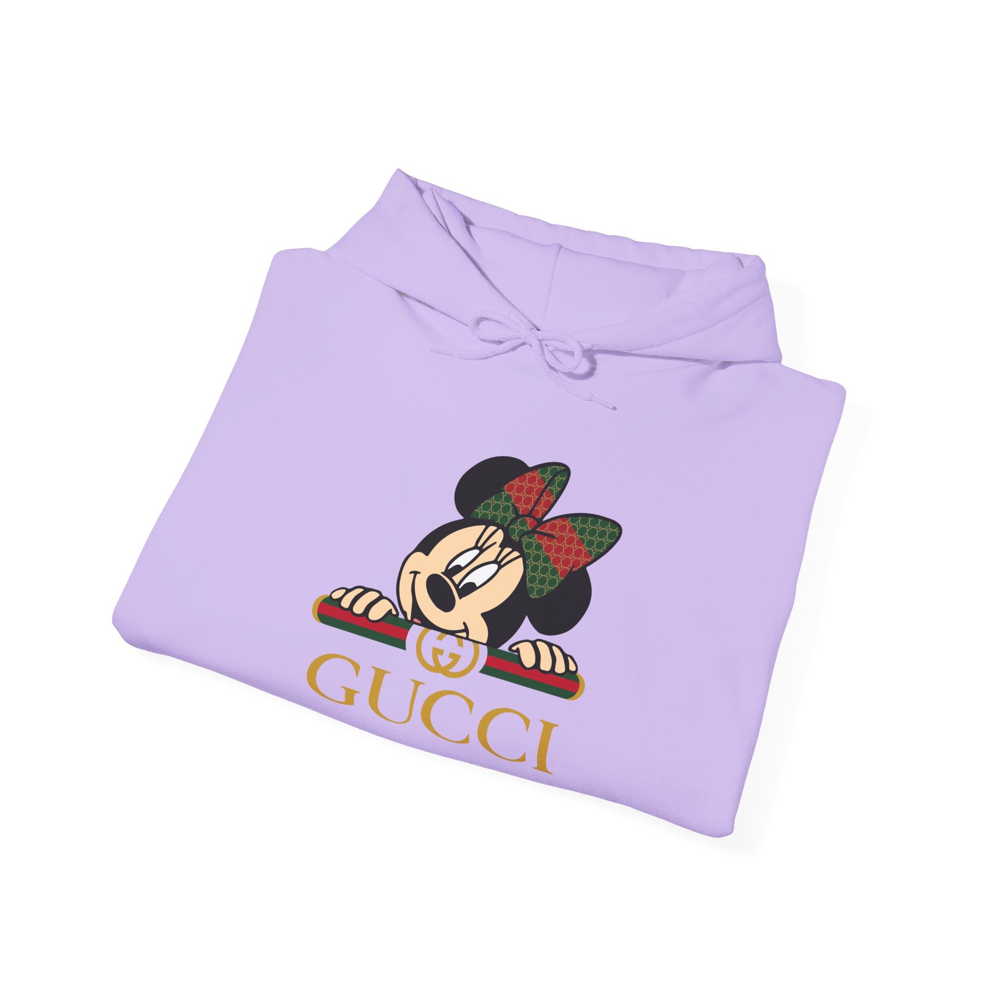 Minnie Mouse Gucci Inspired Cozy Hoodie - Holiday Style - CreativeRino