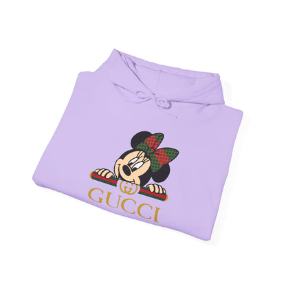 Minnie Mouse Gucci Inspired Cozy Hoodie - Holiday Style - CreativeRino
