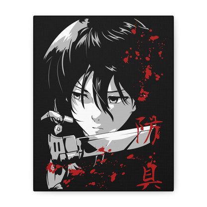 Anime Stretched Canvas Art – Attack on Titan Design - CreativeRino