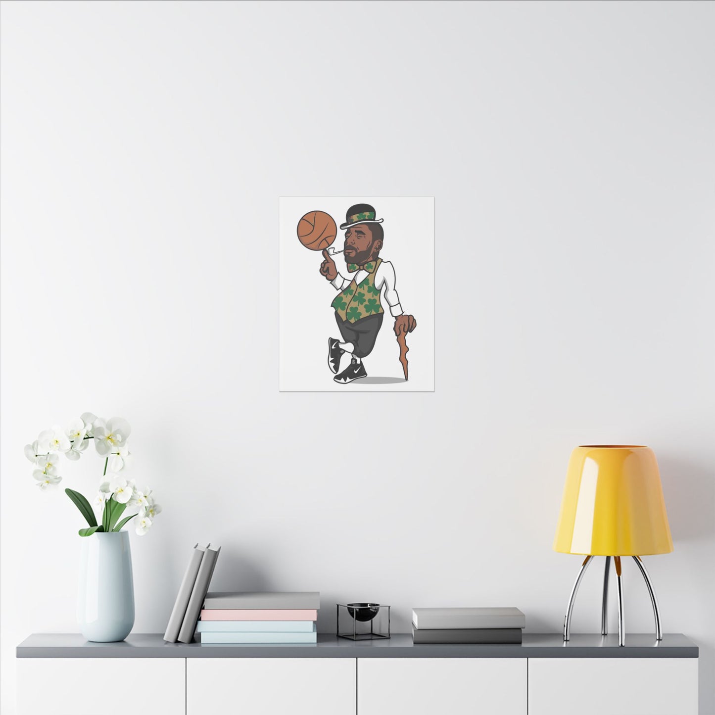 Khris Middleton Art Canvas - Basketball Player Print - CreativeRino
