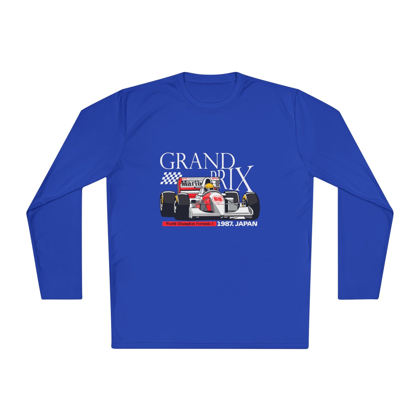 Grand Prix Japan Racing Unisex Lightweight Long Sleeve Tee - Perfect Gift for Motorsports Fans - CreativeRino