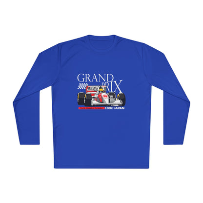 Grand Prix Japan Racing Unisex Lightweight Long Sleeve Tee - Perfect Gift for Motorsports Fans - CreativeRino