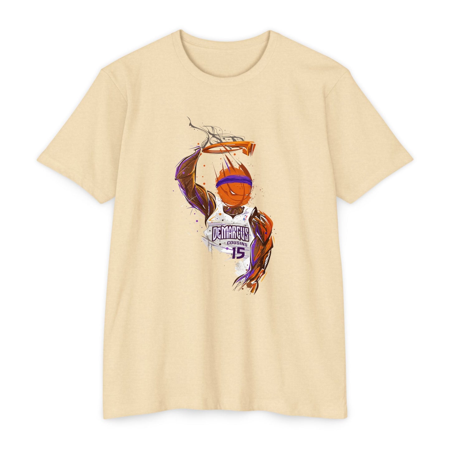 DeMarcus Cousins Basketball Graphic T-Shirt - Perfect for Sports Fans - CreativeRino