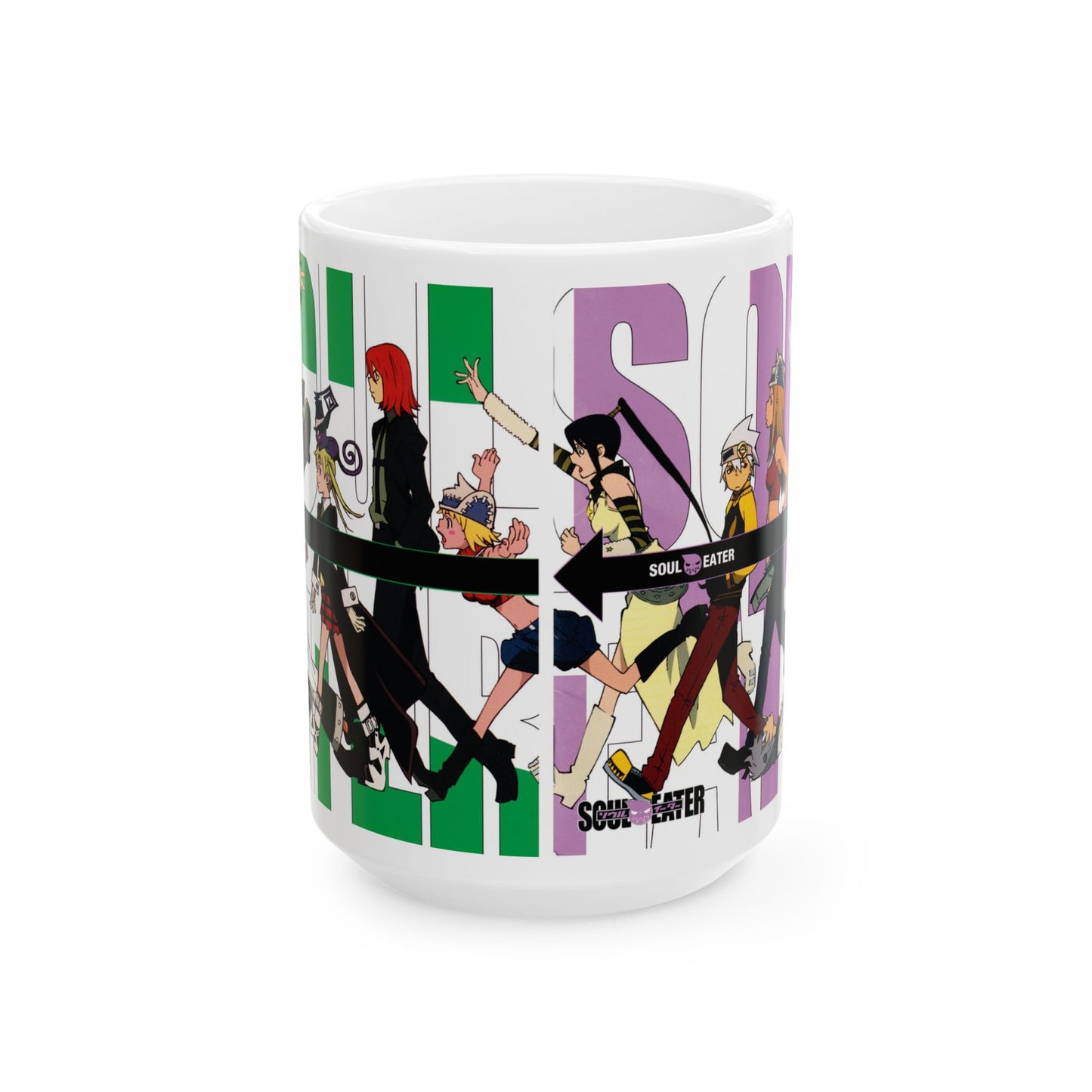 Soul Eater Ceramic Mug - Anime-Inspired Coffee Cup for Fans - CreativeRino