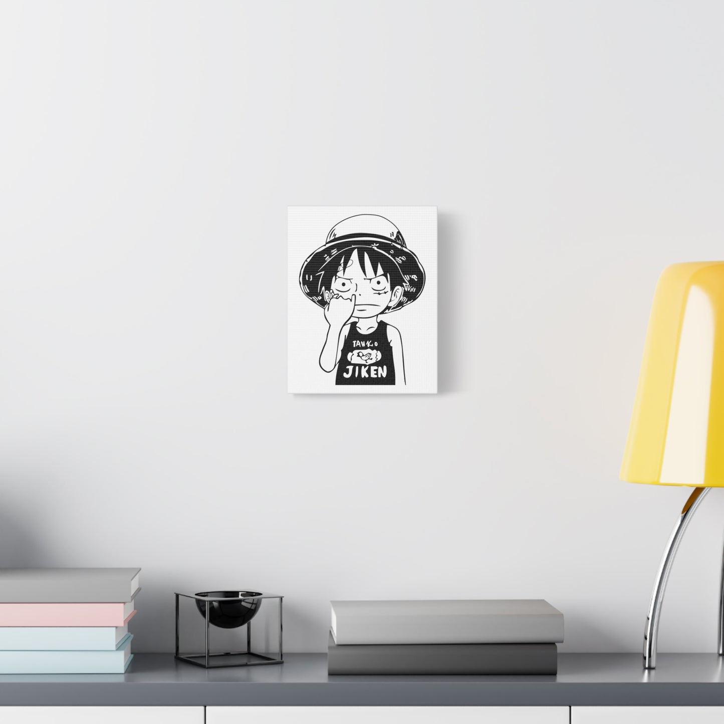 Kid Luffy Anime Character Canvas Art - "TAWKO JIKEN" - CreativeRino