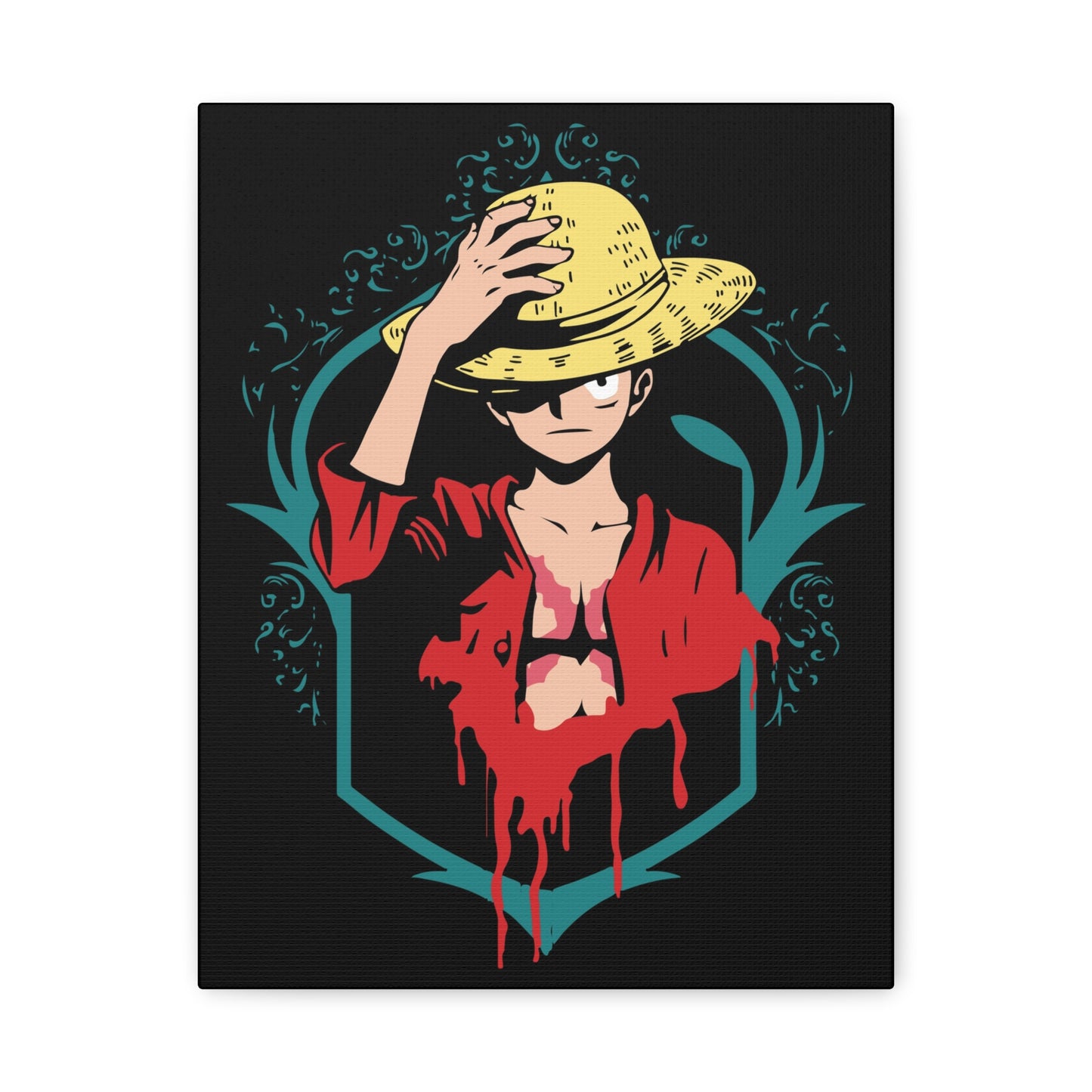 One Piece Character Art Canvas – Perfect for Anime Lovers - CreativeRino