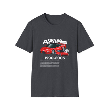 Honda Acura NSX 1990-2005 Unisex T-Shirt - Retro Car Graphic Tee - CreativeRino
