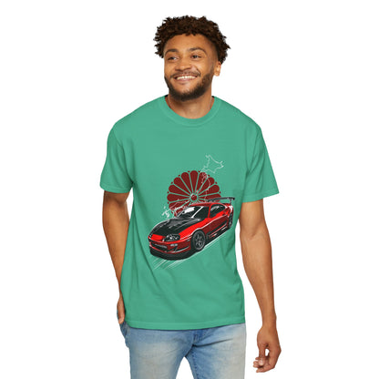 Cool Racing Car Graphic T-Shirt for Automotive Enthusiasts - CreativeRino