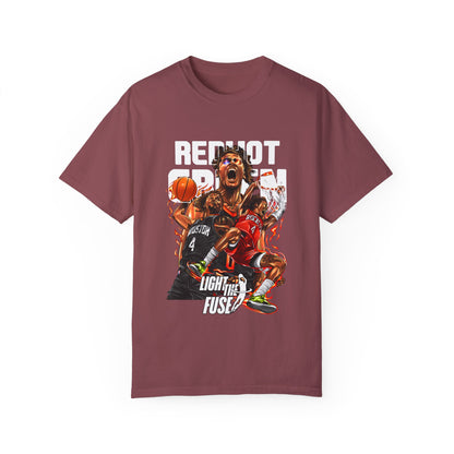 Jalen Green Basketball Unisex T-shirt - 'Light the Fuse' Graphic Tee - CreativeRino