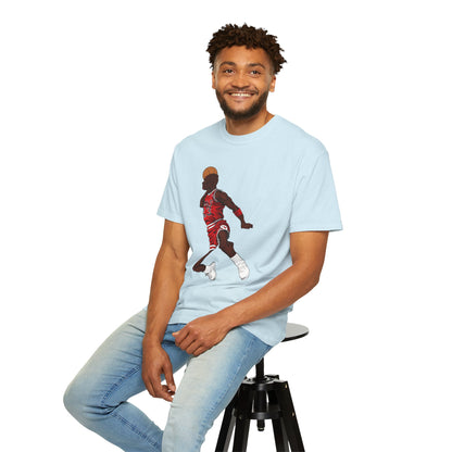 Michael Jordan Unisex T-Shirt Featuring Jumping Basketball Player - Perfect for Sports Lovers! - CreativeRino