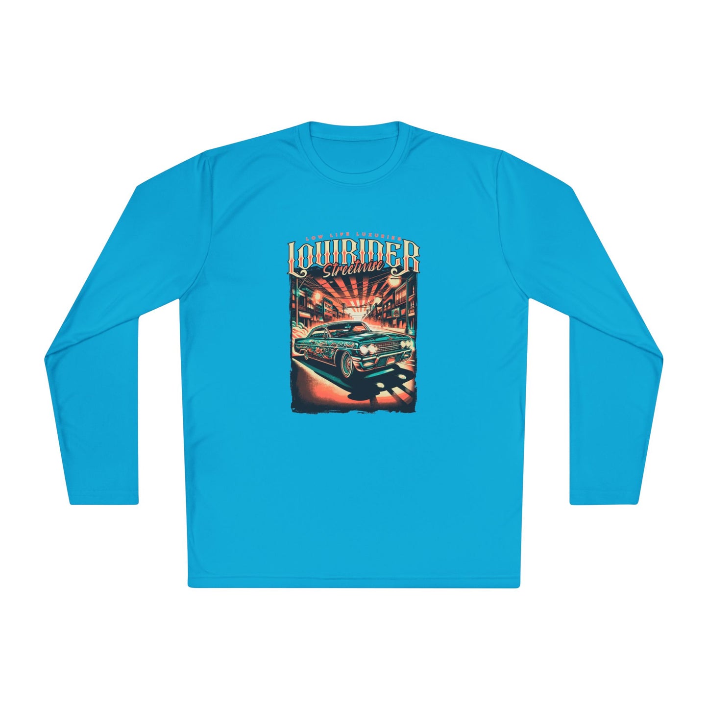 Cool Classic Car Long Sleeve Tee - Vintage Retro Vibe T-shirt for Car Enthusiasts - CreativeRino
