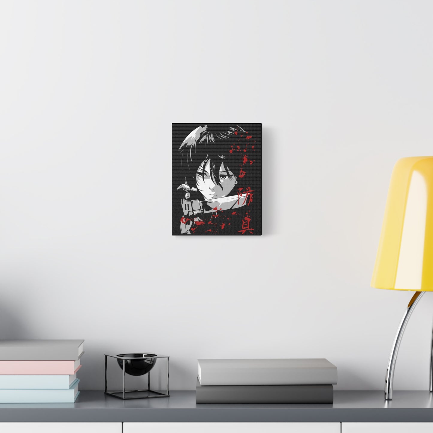 Anime Stretched Canvas Art – Attack on Titan Design - CreativeRino