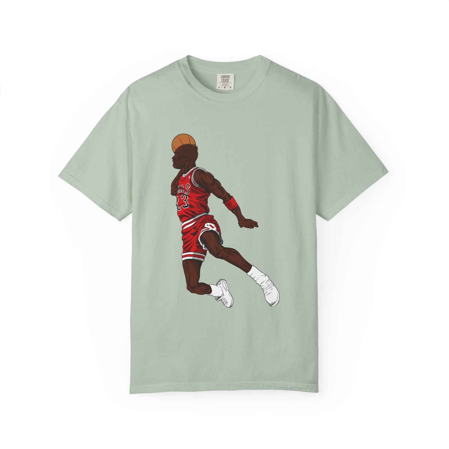 Michael Jordan Unisex T-Shirt Featuring Jumping Basketball Player - Perfect for Sports Lovers! - CreativeRino