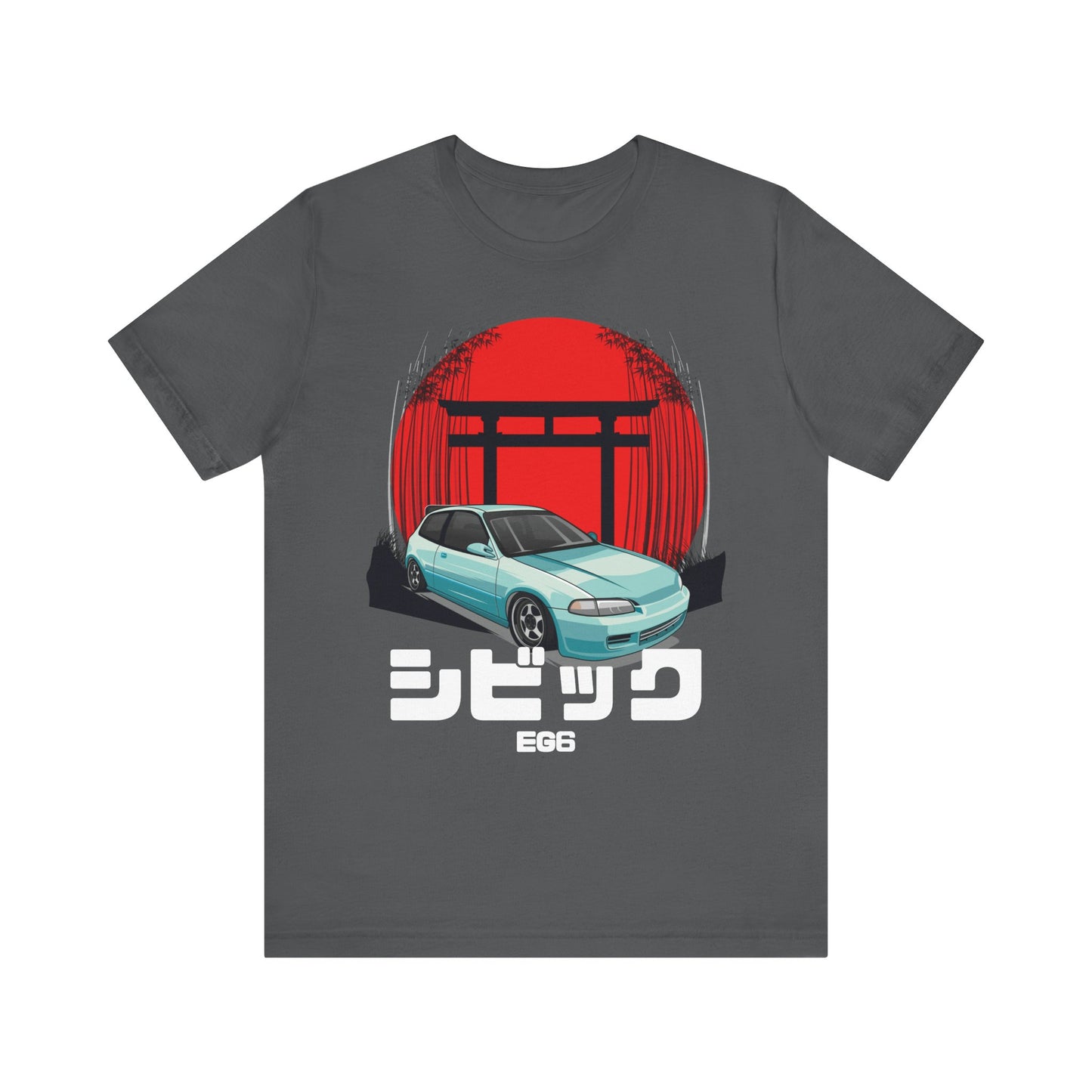 Hinda Civic Estilo Car Art Tee - Retro Aesthetic Automotive T-Shirt - CreativeRino