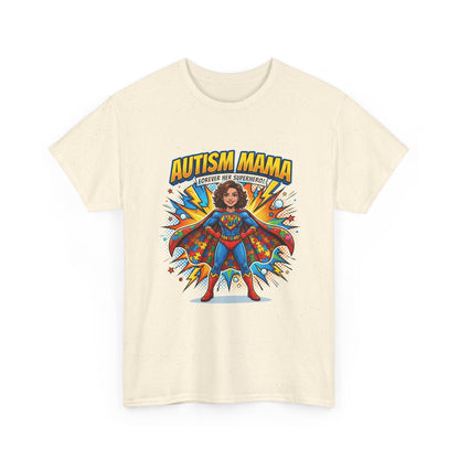 Autism Mama Superhero T-Shirt Printify