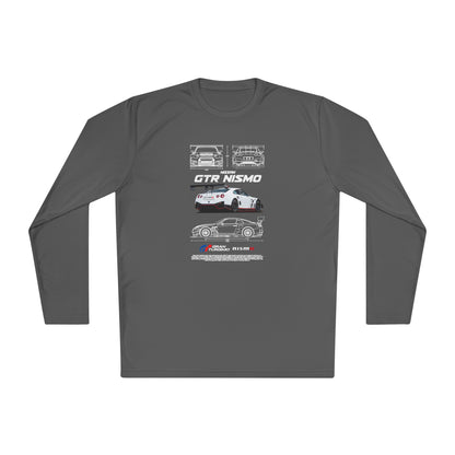 Nissan Nismo GTR Unisex Lightweight Long Sleeve Tee - Perfect T-shirt for Car Enthusiasts - CreativeRino