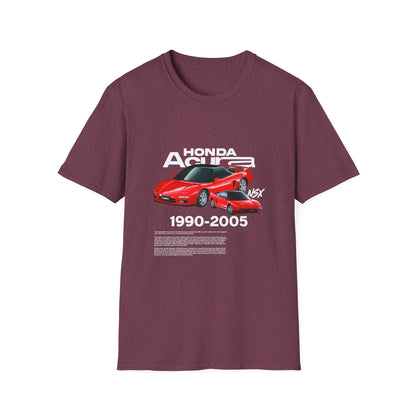 Honda Acura NSX 1990-2005 Unisex T-Shirt - Retro Car Graphic Tee - CreativeRino