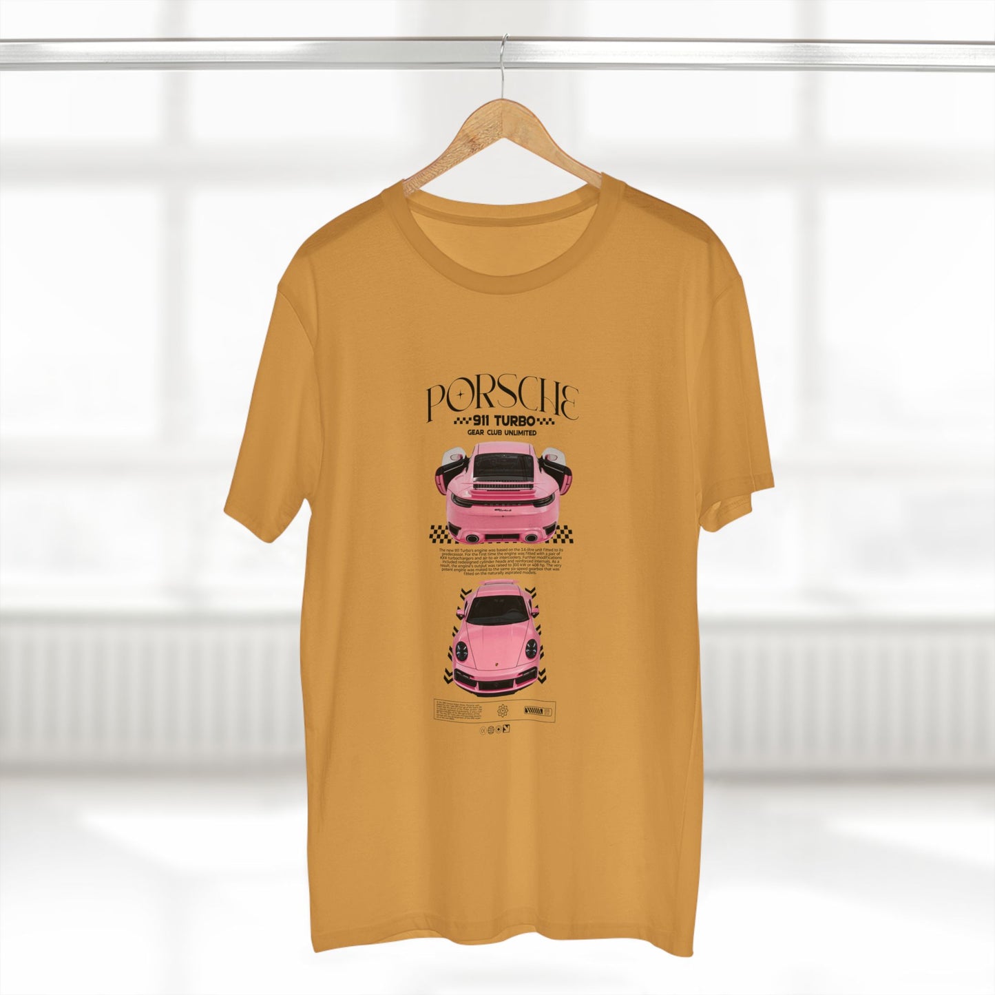 Porsche 911 Turbo Tee - Classic Car Enthusiast T-shirt - CreativeRino