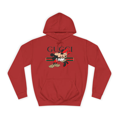 Cute Mickey & Minnie Unisex College Hoodie - Stylish Disney Apparel - CreativeRino