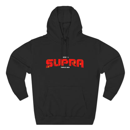 Toyota Supra Triple Gem Fleece Hoodie - Supra T-shirt Design for Streetwear Lovers - CreativeRino