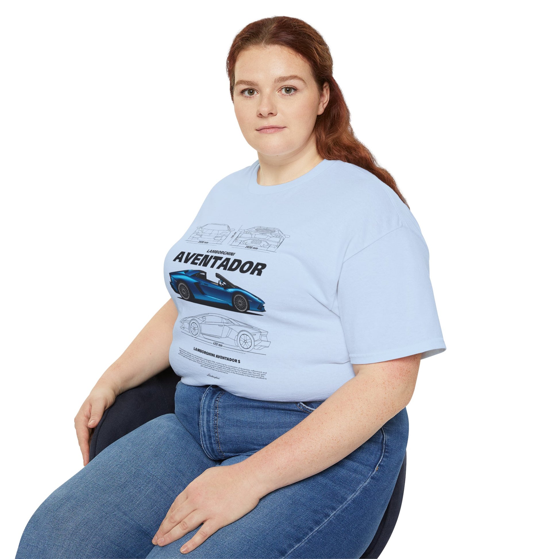 Aventador Sports Car Unisex Ultra Cotton Tee | Car T-shirt - CreativeRino