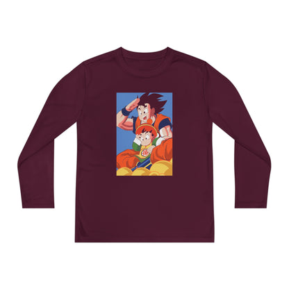 Dragon Ball Youth Long Sleeve Tee - Goku & Son T-shirt Anime Design - CreativeRino