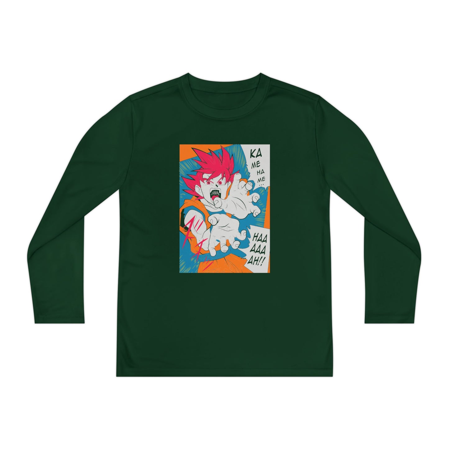 Dragon Ball Youth Long Sleeve Tee - Anime Graphic Design T-shirt - CreativeRino