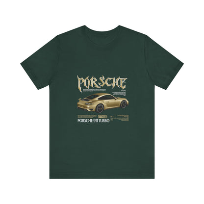Porsche 911 Turbo Graphic Tee for Car Enthusiasts - CreativeRino