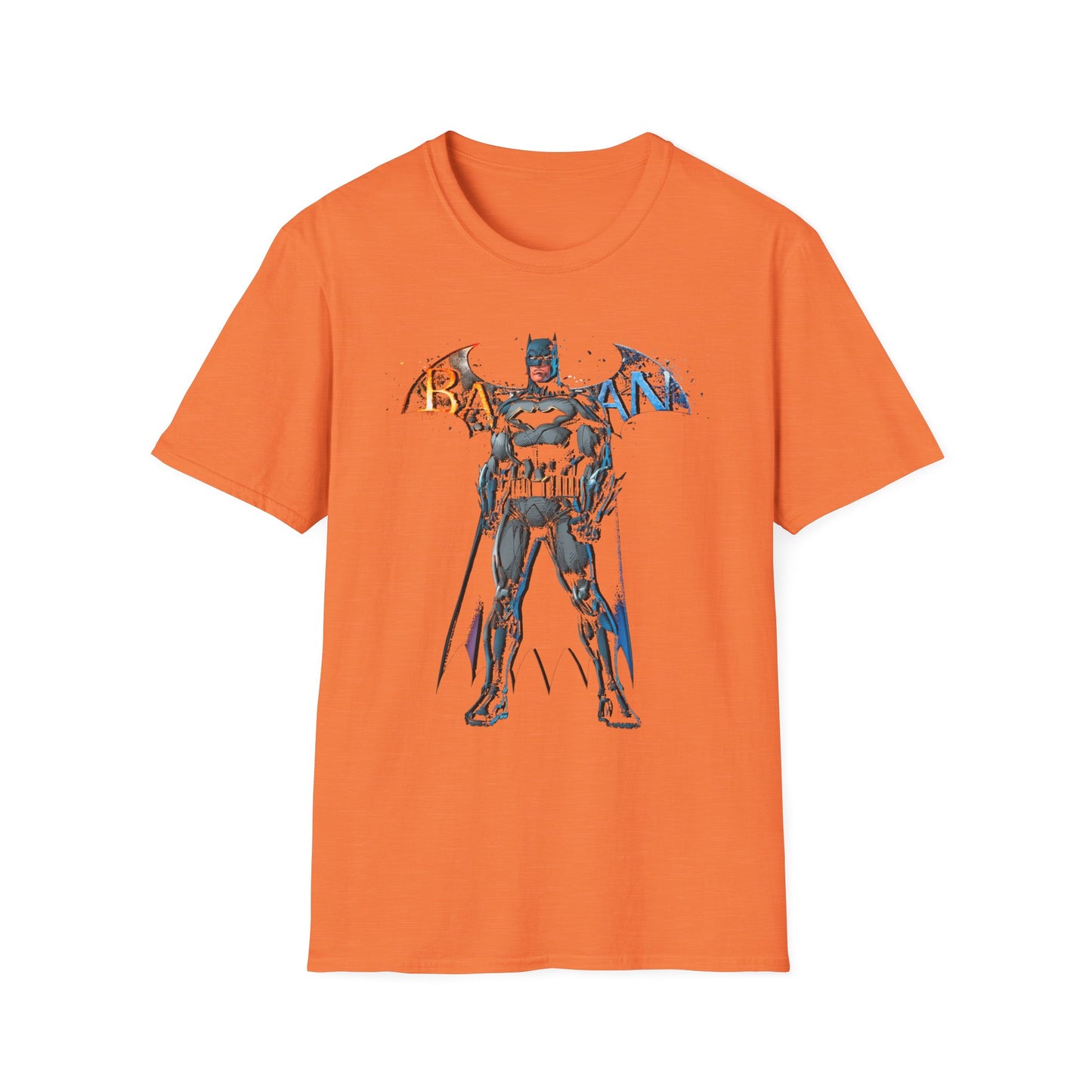 Vintage Batman Graphic Unisex Softstyle T-Shirt - CreativeRino