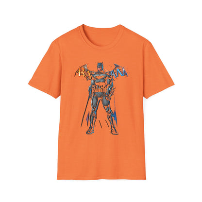 Vintage Batman Graphic Unisex Softstyle T-Shirt - CreativeRino