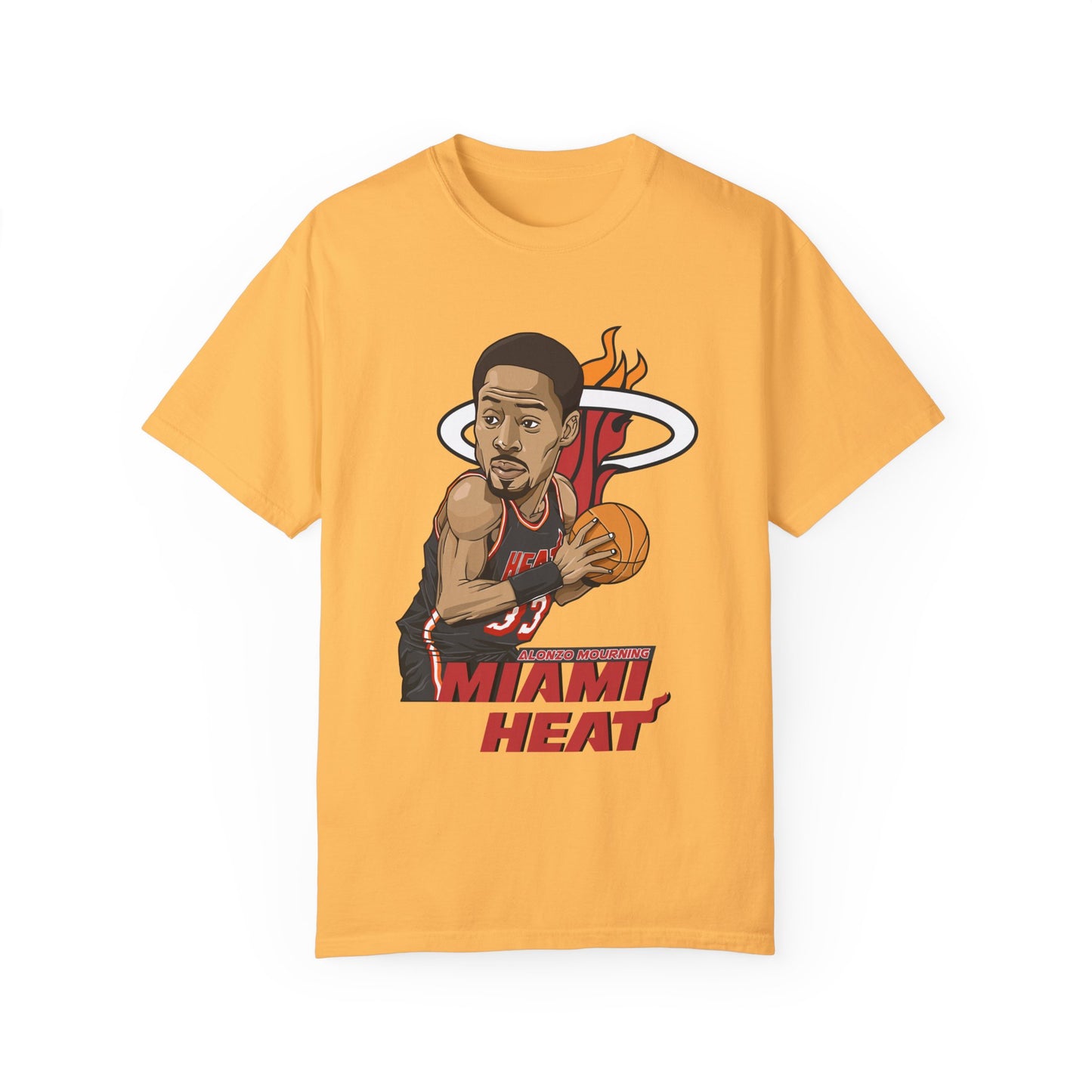 Miami Heat Cartoon Style Unisex T-shirt - Perfect Tee for Basketball Fans - CreativeRino