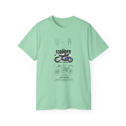 Motorcycle Enthusiast Graphic Tee - S1000RR Design for Riders T-shirt - CreativeRino
