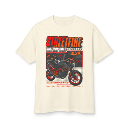 Streetfire Motorcycle Graphic Tee for Riders Motorcycle T-shirt - CreativeRino