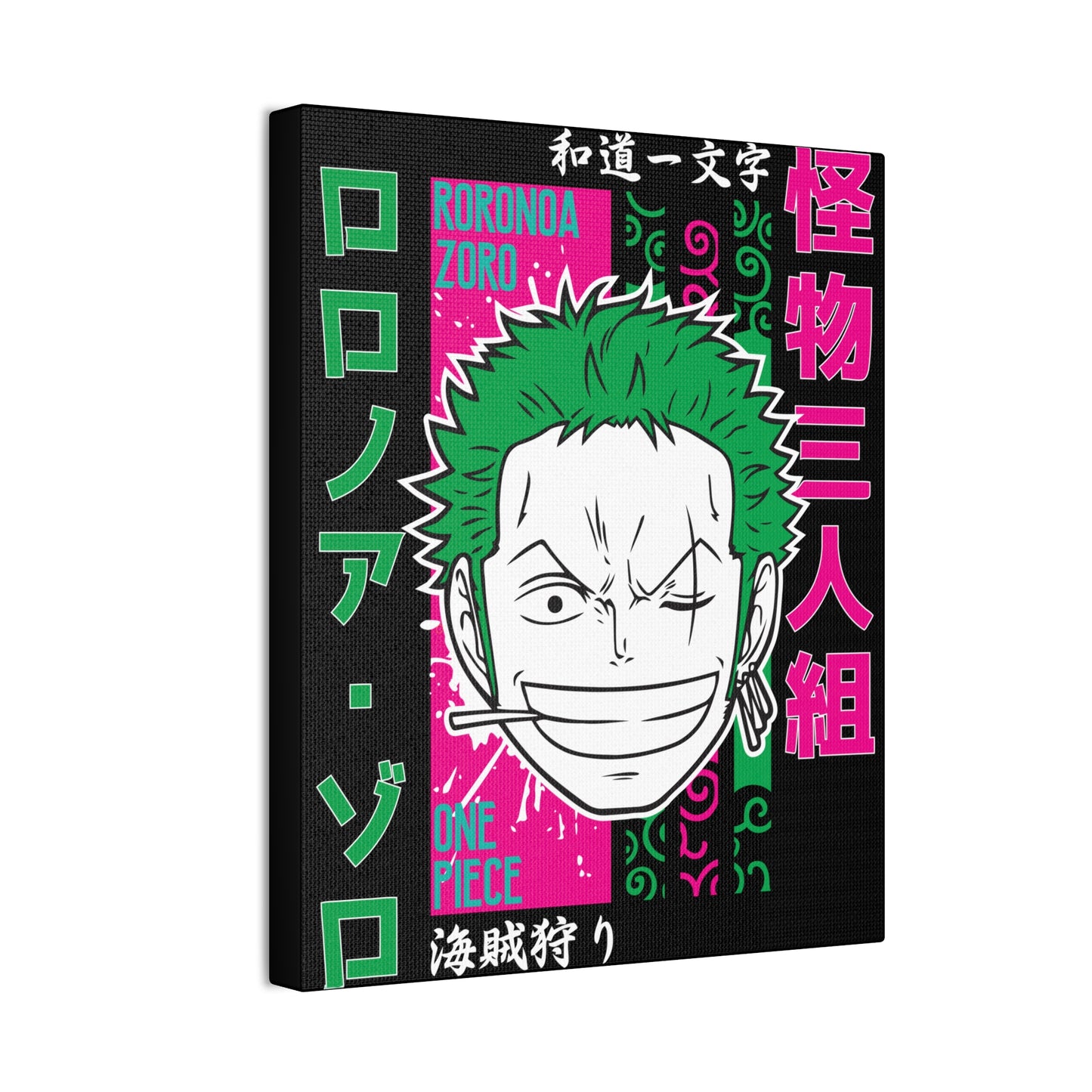 One Piece Canvas Stretched Anime Canvas Wall Art - CreativeRino