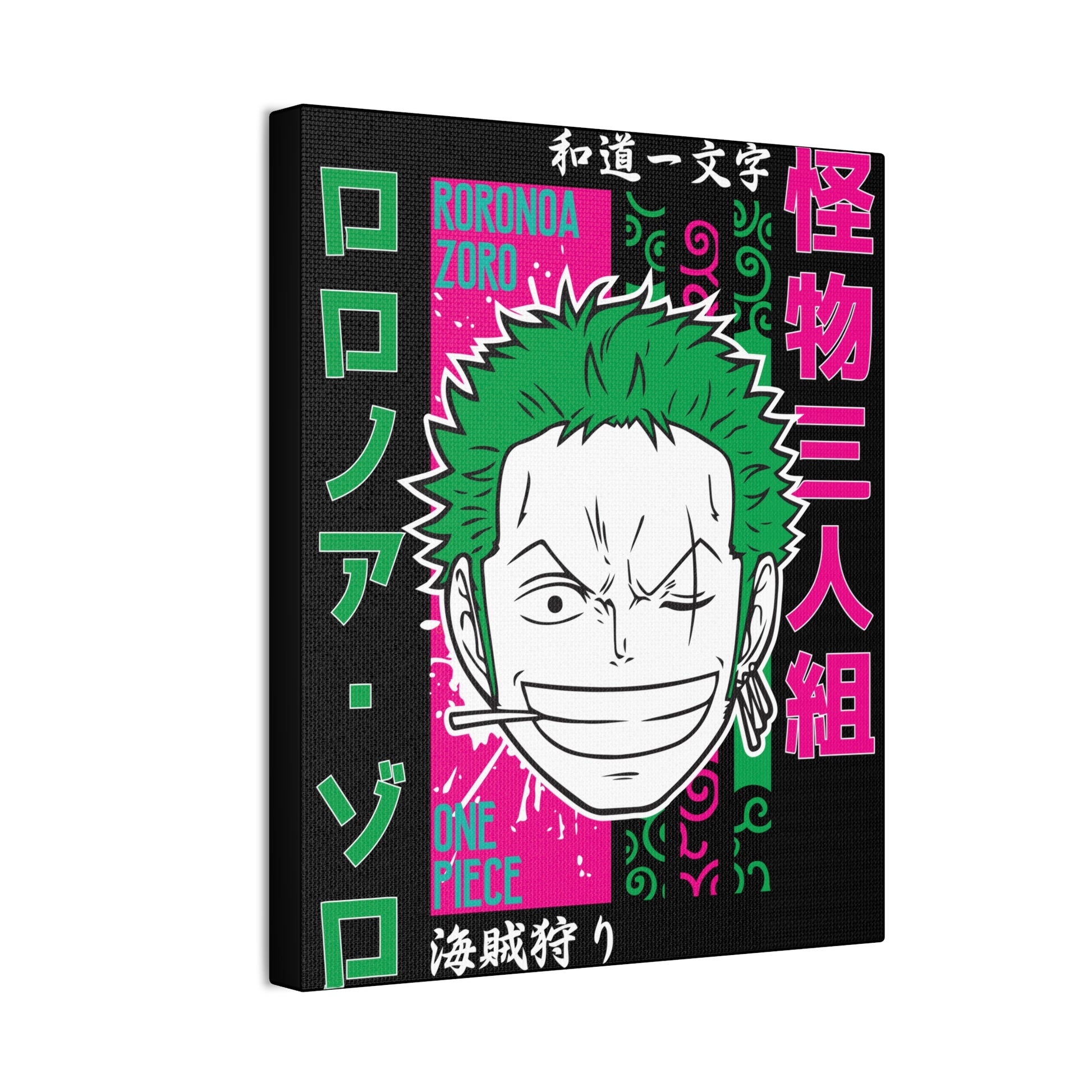 One Piece Canvas Stretched Anime Canvas Wall Art - CreativeRino