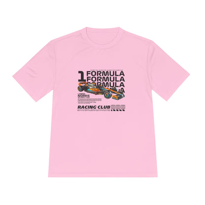 Formula Racing Club Tee Unisex Moisture Wicking T-shirt - CreativeRino