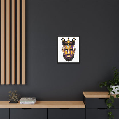 Matte Canvas, Framed (Multi-color) - CreativeRino