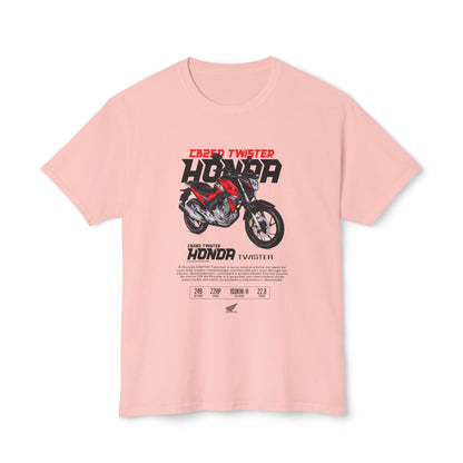 Honda Twister Unisex HD Cotton™ T-shirt - Perfect for Motorcycle Enthusiasts - CreativeRino