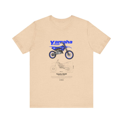 Yamaha YZ125 Bike Graphic Tee – Unisex Jersey Short Sleeve T-shirt - CreativeRino