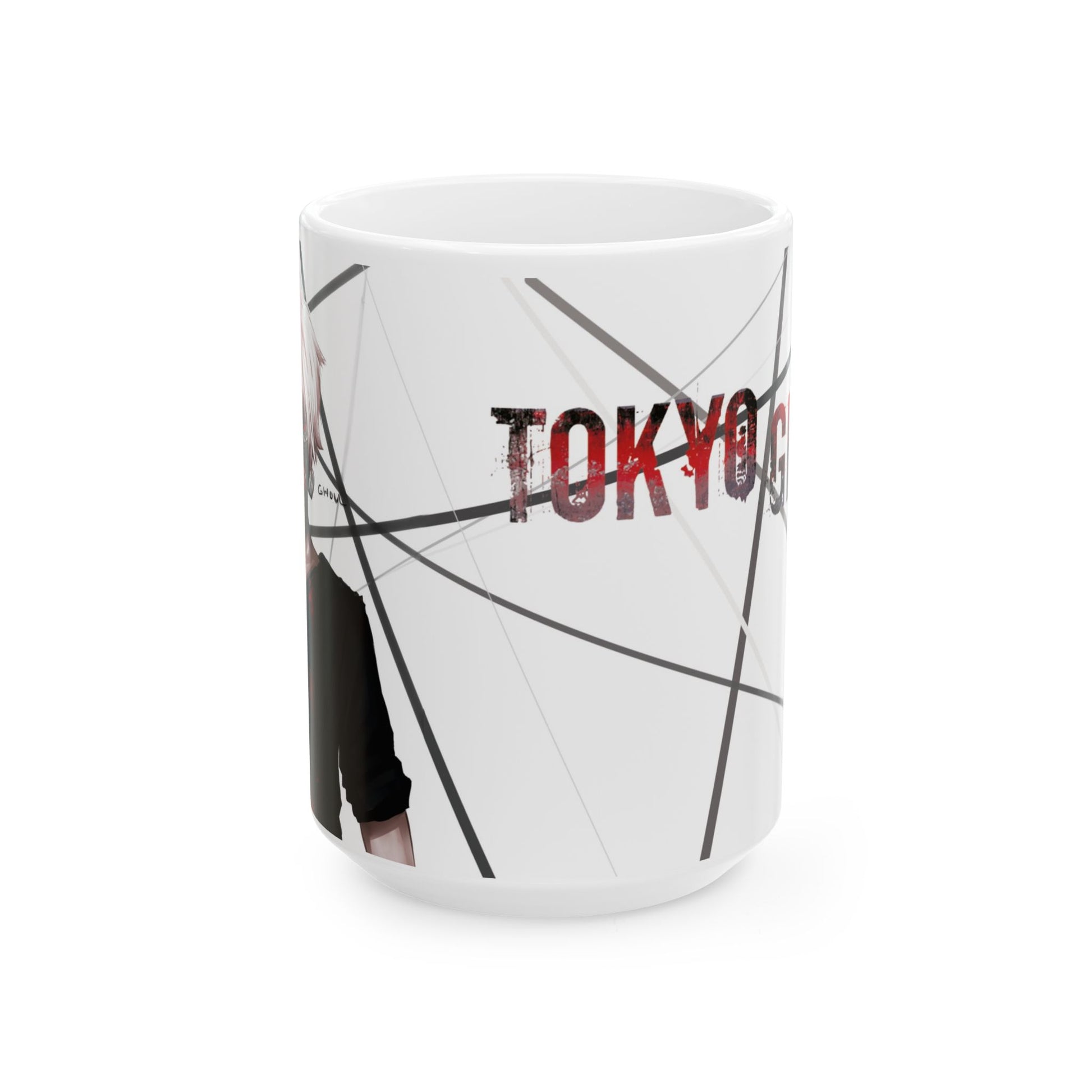 Tokyo Ghoul Vibe Ceramic Mug - Stylish Coffee Cup for Anime Lovers - CreativeRino