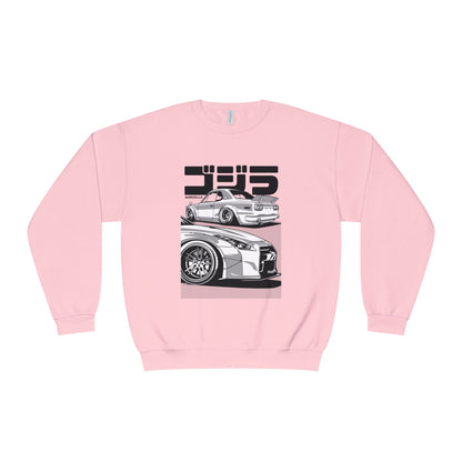Graphic Car Enthusiast Sweatshirt - Unisex NuBlend® Crewneck for Auto Lovers - CreativeRino